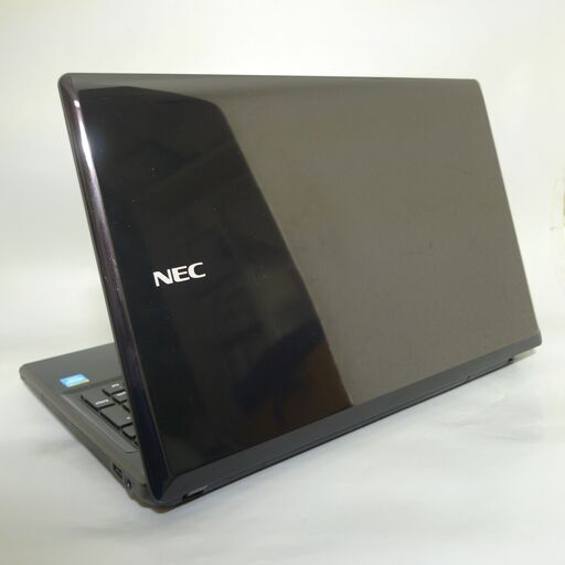 即使用可 中古良品 ノートパソコン 15.6型ワイド NEC PC-VJ19EFWDJ Celeron 4GB 750G DVDマルチ 無線 Wi-Fi カメラ Windows10 Office