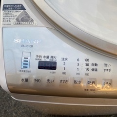 ^_^  シャープ　乾燥付き　洗濯機　8キロ/4.5キロ　2012年式