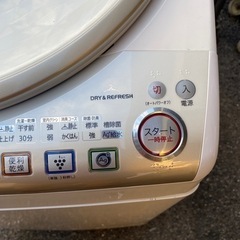 ^_^  シャープ　乾燥付き　洗濯機　8キロ/4.5キロ　2012年式