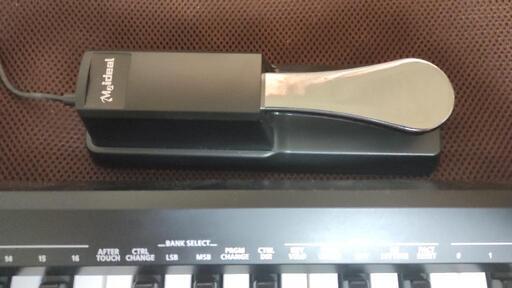 Roland MIDI キーボード ダンパークロームメッキペダル付 【公式通販】
