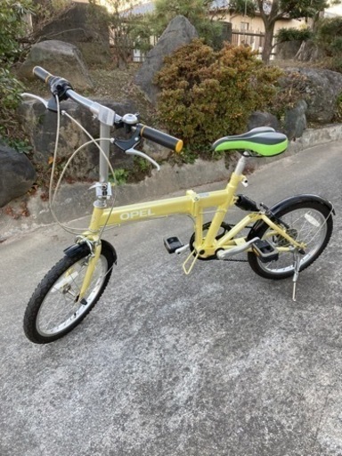 OPEL 18インチ6段変速折りたたみ自転車