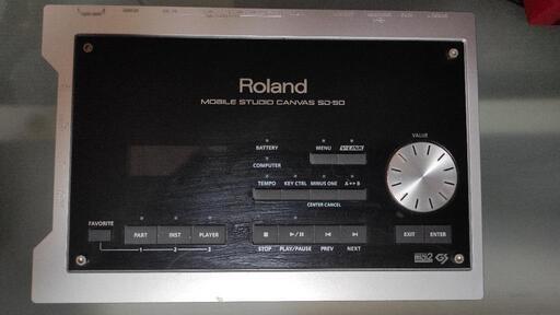 音源モジュール Roland SD-50 Mobile Studio Canvas - MIDI関連機器