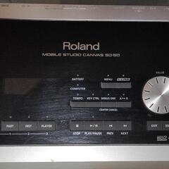 音源モジュール Roland SD-50 Mobile Studio Canvas