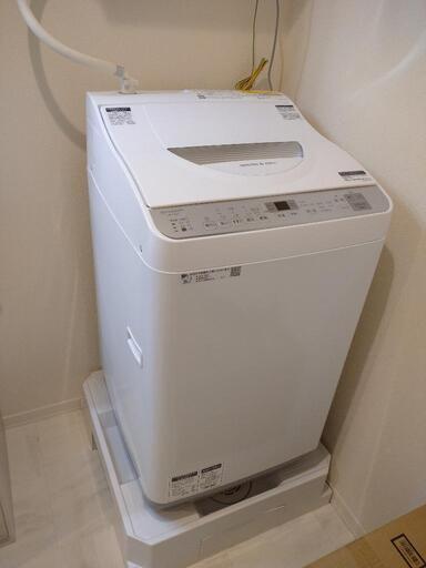 【美品】タテ型洗濯機乾燥機 SHARP ES-TX5C