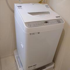 【ネット決済】【美品】タテ型洗濯機乾燥機 SHARP ES-TX5C 