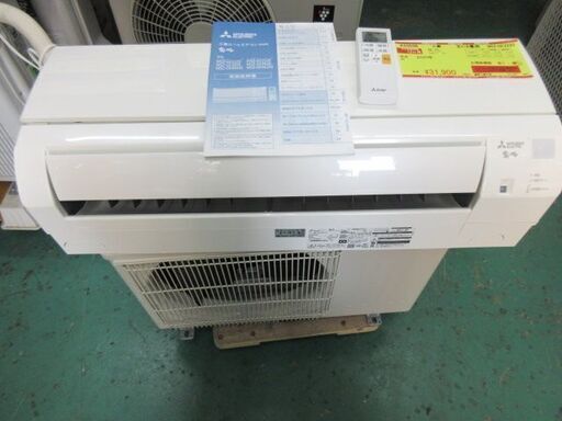 K03036　三菱　中古エアコン　主に6畳用　冷2.2kw ／ 暖2.8kw