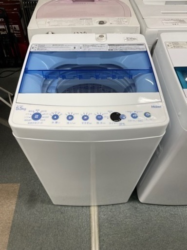 洗濯機（5.5K）ハイアール JM-C55CK 2018年