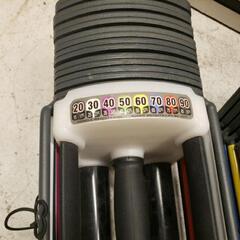 TOP FILM 可変式ダンベル ブロックダンベル 約41kg×2個27段階調整 アジャスタブルダンベル