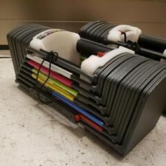 TOP FILM 可変式ダンベル ブロックダンベル 約41kg×2個27段階調整 アジャスタブルダンベル