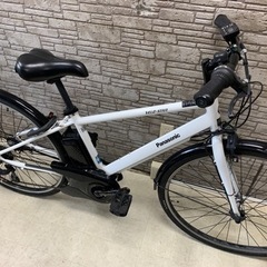 新生活応援SALE 東京23区配達無料　2019年モデル　Panasonic  VELOSTAR（ベロスター） 700Cタイプ 700×38C 外装7段変速 12Ah電動自転車☆中古 新生活応援SALE 東京23区配達無料 2019年モデル Panasonic VELOSTAR