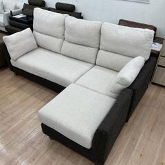 3人掛けソファ スツール XY3393 東京インテリア 幅211cm 定価約98000円 ソファー💳自社配送時🌟代引き可💳※現金、クレジット、スマホ決済対応※【送料に設置込】