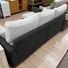 3人掛けソファ スツール XY3393 東京インテリア 幅211cm 定価約98000円 ソファー💳自社配送時🌟代引き可💳※現金、クレジット、スマホ決済対応※【送料に設置込】