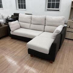 3人掛けソファ スツール XY3393 東京インテリア 幅211cm 定価約98000円 ソファー💳自社配送時🌟代引き可💳※現金、クレジット、スマホ決済対応※【送料に設置込】