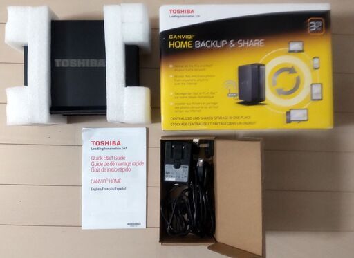 Toshibacanvio Home Backup Share 3tb チャーリー 牟岐の家電の中古あげます 譲ります ジモティーで不用品の処分