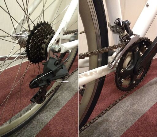 ヴァクセン(Wachsen)クロスバイク改 ブルホーン