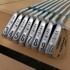 【 名器 】本間ゴルフ HONMA ゴルフバッグ アイアン セット