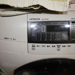 日立　BD-v5600全自動ドラム式洗濯機　異音解消　助けて下さい