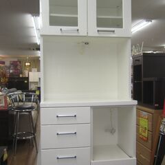 R079 NITORI キッチンボード、食器棚、幅75cm 