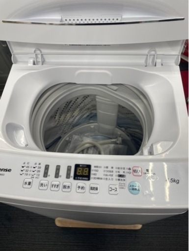 ★ハイセンス全洗濯機 HW-E4503 2021年製　送料設置無料！