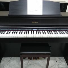 電子ピアノ Roland ローランド HP605-CRS 2017製 木製鍵盤 動作品