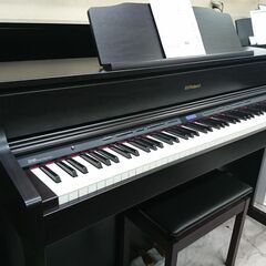 電子ピアノ Roland ローランド HP605-CRS 2017製 木製鍵盤 動作品