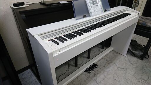 電子ピアノ CASIO カシオ privia プリヴィア PX-770WE 2019製 動作品