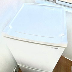 SHARP 137L 2ドア冷蔵庫 SJ-914-W ホワイト