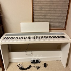【ネット決済】KORG コルグ　電子ピアノ B2-WH (ホワイト)