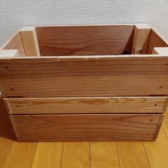 木箱　DIY　りんご箱