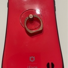 iPhone8plus ケース　赤