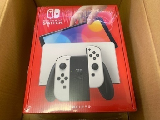 新型 Nintendo Switch 有機ELモデル（ホワイト）【新品・未開封】