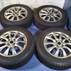 冬【富山】人気の ブリヂストン VRX 15インチ ノート デミオ ポルテ フィールダー ｂB イスト ウイングロード ティーダ 185/65R15 ブリザック 中古４本