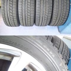 冬【富山】人気の ブリヂストン VRX 15インチ ノート デミオ ポルテ フィールダー ｂB イスト ウイングロード ティーダ 185/65R15 ブリザック 中古４本