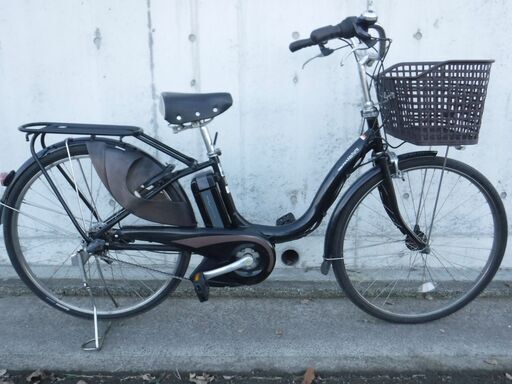 バッテリー新品★ヤマハの電動自転車 PAS ナチュラ デラックス　中古自転車 384