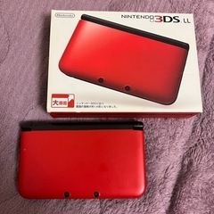 【ネット決済】任天堂3DS LL レッド