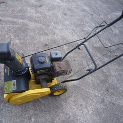 除雪機 SNOW THROWER 4.0HP 難あり