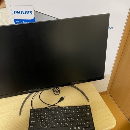 PHILIPS 23.8型ワイド液晶ディスプレイ、美品！