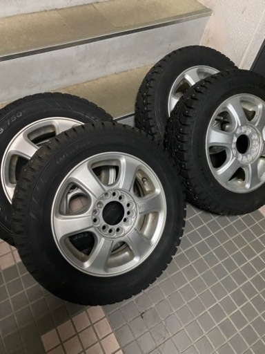 155/70R13 ハンコック/Winter i※Pike 08年 スパイクタイヤ＆ホイール 4