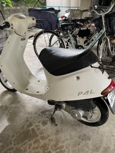 ホンダ PAL 赤色 スクーター ホワイトリボンタイヤ 引き取り限定 