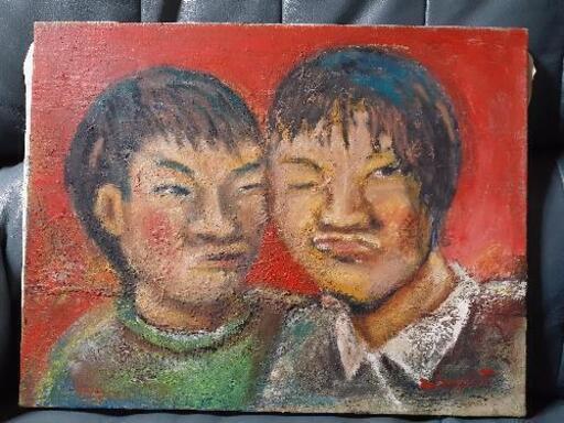 本物【定価4万】絵画　油絵