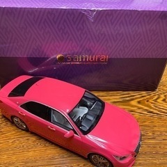 京商　1/18 トヨタ クラウン ハイブリッド アスリートG ピンク トヨタ クラウン ハイブリッド アスリート G ピンク 1/18 サムライ 京