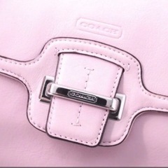 【美品】COACH  F25206 レザーレディース ピンク