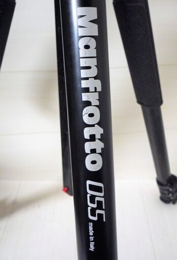 ☆マンフロット Manfrotto 055 MVH502AH 三脚◇撮影時にあると無いと