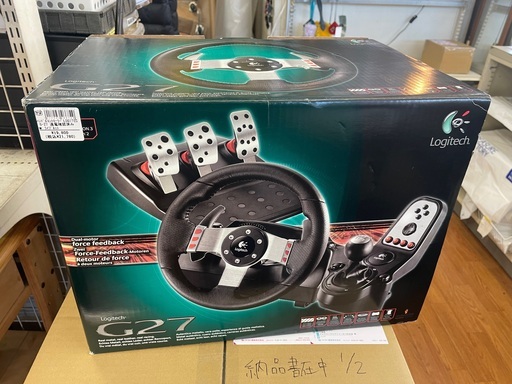LOGITEC  ハンドルコントローラー　Gー27