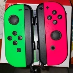 Switch Joy-Con ネオグリーンネオンピンク