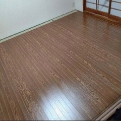 【ネット決済】ウッドカーペット 6畳  フローリングカーペット