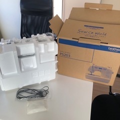 ブラザーコンピューターミシン PS203 箱付き美品