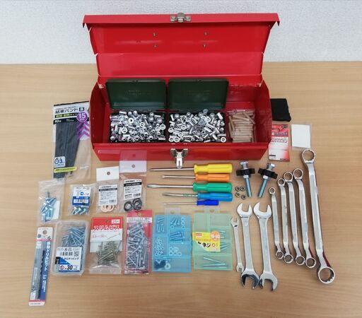 STRO PRODUCTS 3段ツールワゴン 最も安い 工具箱セット 工具道具つき