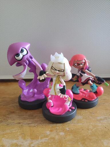 amiibo　スプラトゥーン　3体セット