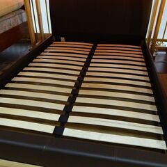 ニトリ　ダブルベッド　フロアタイプ　Nスリープハード【愛品倶楽部柏店】 